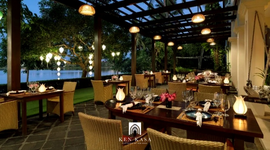 Nhà hàng Riverside tại Anantara Hội An Resort